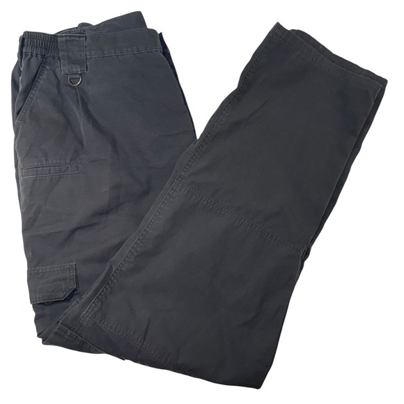 5.11 Tactical Cargo Pants Mens Black 36x32 Ripstop Work Utility Style 74273 - Picture 1 of 14
